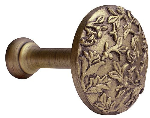 Modern Country Floral Holdback, Gold Black