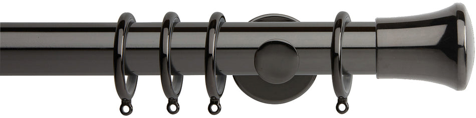 Neo 35mm Pole Black Nickel Trumpet