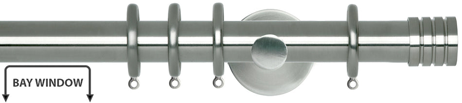 Neo 28mm Bay Window Pole Stainless Steel Stud